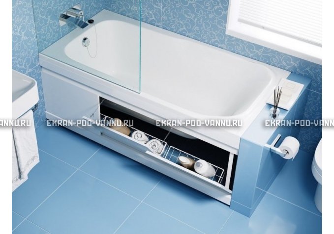 Откидной экран из МДФ Soft Alavann 170 см – купить по цене 9200 руб. в интернет-магазине в городе Липецк картинка 1