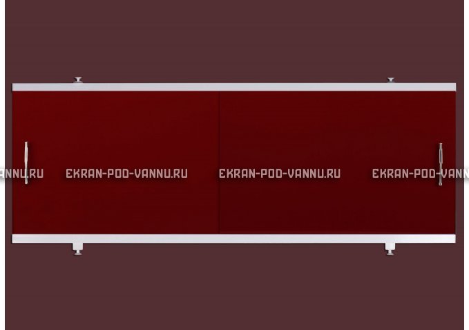 Экран EUROPLEX Универсал бордо под трубы – купить по цене 6250 руб. в интернет-магазине в городе Липецк картинка 1