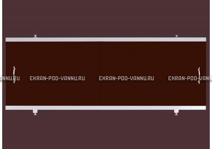 Экран EUROPLEX Универсал шоколад под трубы – купить по цене 6250 руб. в интернет-магазине в городе Липецк картинка 1