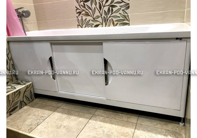 Экран из МДФ EMMY Малибу 130 в алюминиевой раме – купить по цене 6750 руб. в интернет-магазине в городе Липецк картинка 1