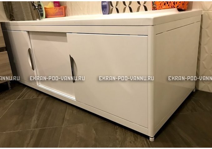 Экран из МДФ EMMY Малибу 130 в алюминиевой раме – купить по цене 6750 руб. в интернет-магазине в городе Липецк картинка 4
