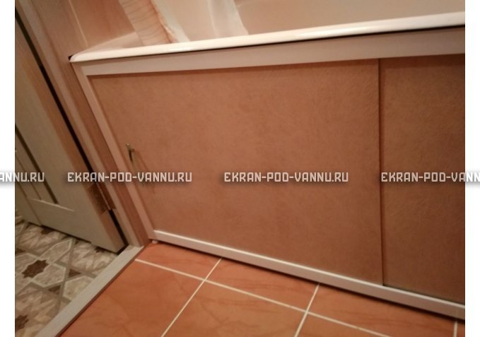 Раздвижной экран EUROPLEX Комфорт бежевый – купить по цене 6750 руб. в интернет-магазине в городе Липецк картинка 2
