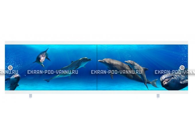 Экран МетаКам Ультралегкий 150 и 170 Дельфины – купить по цене 1590 руб. в интернет-магазине в городе Липецк картинка 2