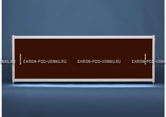 Раздвижной экран EUROPLEX Комфорт шоколад – купить по цене 6750 руб. в интернет-магазине в городе Липецк картинка 1