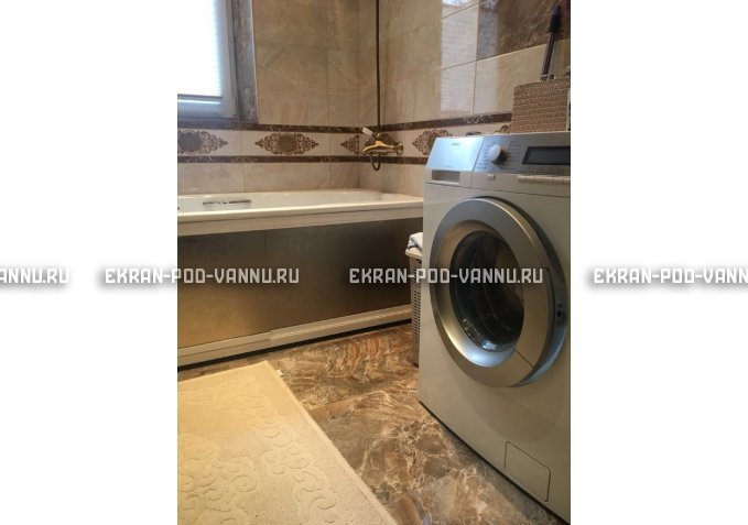 Раздвижной экран EUROPLEX Роликс Бронза текстура – купить по цене 12500 руб. в интернет-магазине в городе Липецк картинка 3