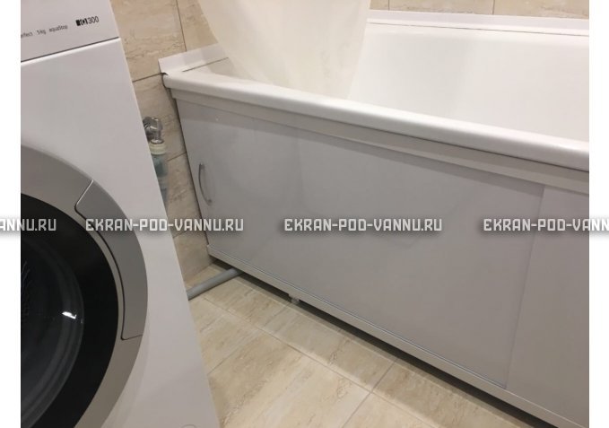 Экран под трубы EUROPLEX Универсал белый высокий – купить по цене 6550 руб. в интернет-магазине в городе Липецк картинка 5