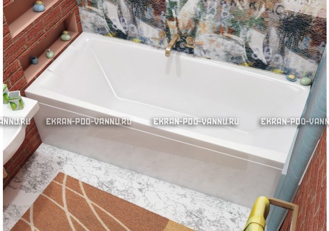Акриловая ванна Relisan Kristina 170x75 – купить по цене 16160 руб. в интернет-магазине в городе Липецк картинка 4