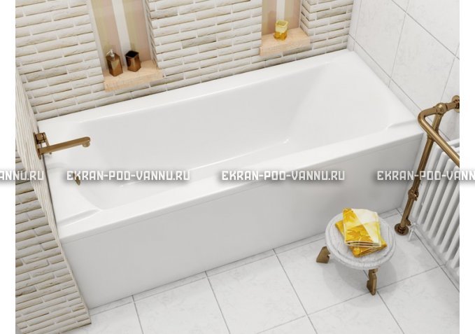 Акриловая ванна Relisan Loara 180x80 – купить по цене 23580 руб. в интернет-магазине в городе Липецк картинка 1