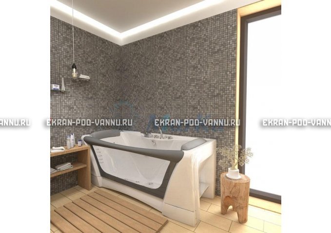 Прозрачная ванна 1MarKa Dolce Vita 180x80 – купить по цене 43200 руб. в интернет-магазине в городе Липецк картинка 6