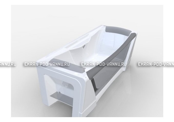 Прозрачная ванна 1MarKa Dolce Vita 180x80 – купить по цене 43200 руб. в интернет-магазине в городе Липецк картинка 3