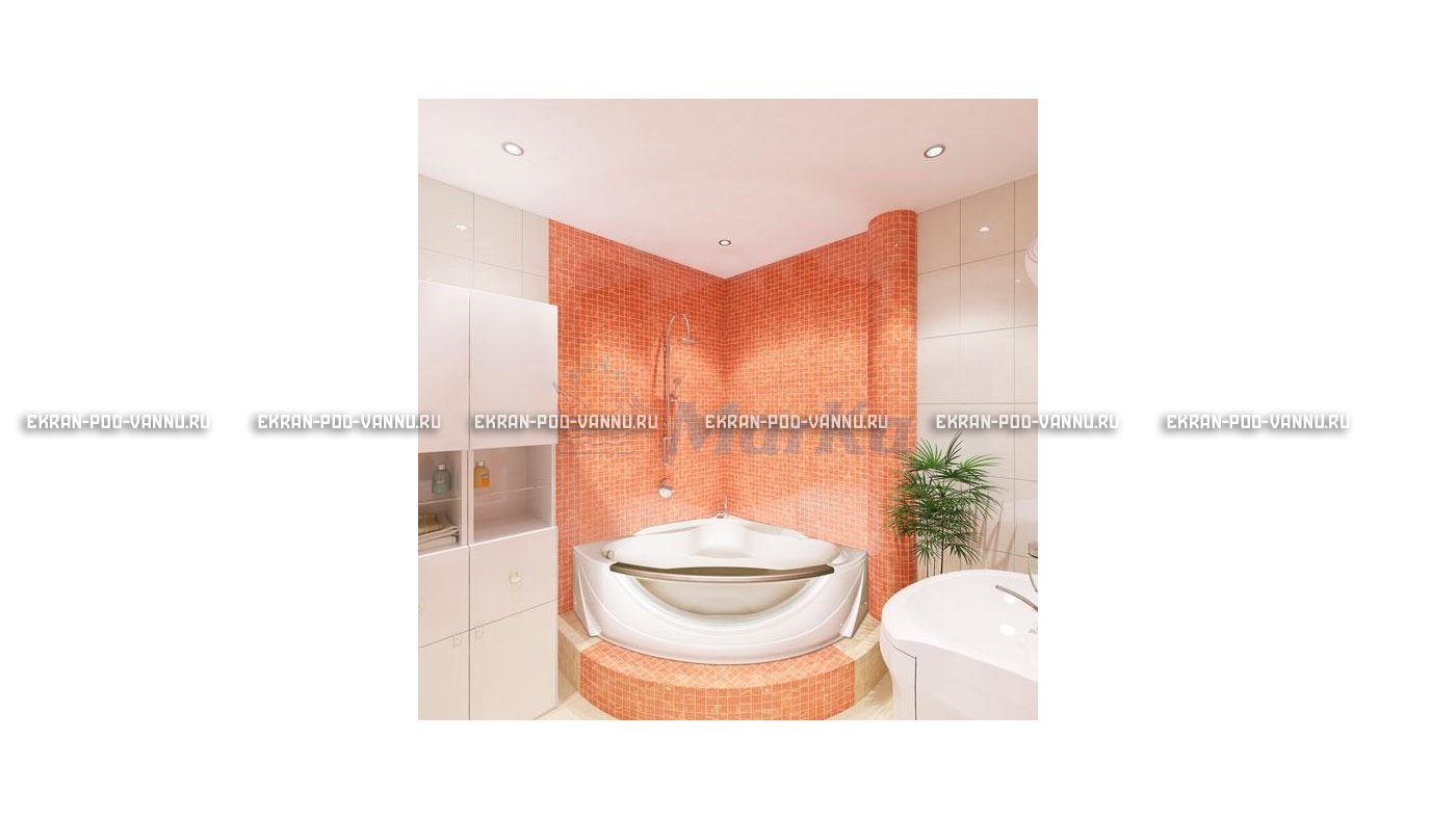 Акриловая ванна 1MarKa Grand Luxe 155х155 – купить по цене 39827 руб. в интернет-магазине в городе Липецк картинка 15