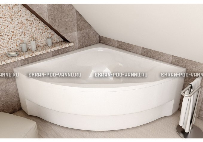 Акриловая ванна Vayer Boomerang 140x140 – купить по цене 53070 руб. в интернет-магазине в городе Липецк картинка 1