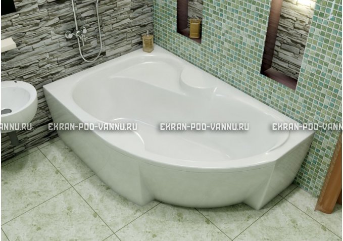 Акриловая ванна Vayer Azalia 150x105 – купить по цене 27800 руб. в интернет-магазине в городе Липецк картинка 1