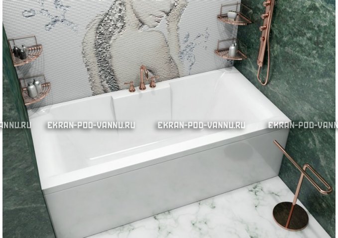Акриловая ванна Vayer Casoli 180x80 – купить по цене 23580 руб. в интернет-магазине в городе Липецк картинка 1