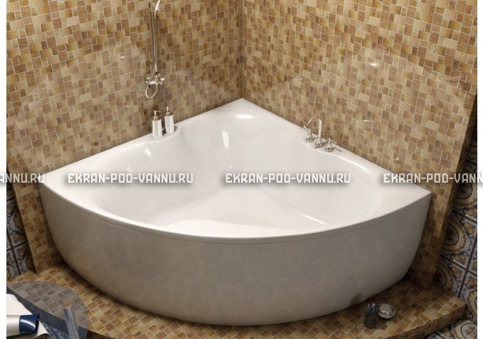 Акриловая ванна Vayer Iryda 150x150 – купить по цене 39550 руб. в интернет-магазине в городе Липецк картинка 1