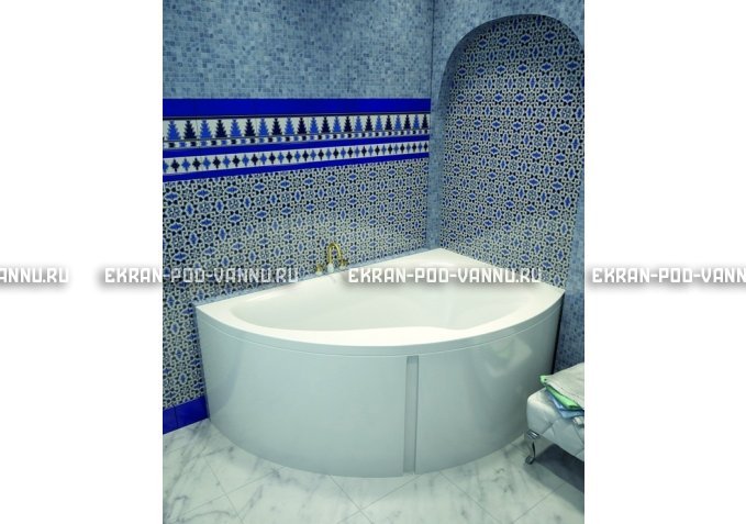 Акриловая ванна Vayer Ismena 160x105 – купить по цене 28350 руб. в интернет-магазине в городе Липецк картинка 1