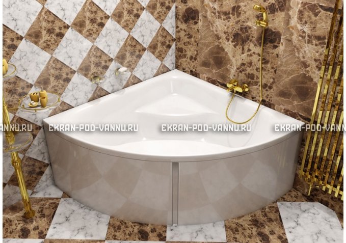 Акриловая ванна Vayer Persefona 140x140 – купить по цене 25230 руб. в интернет-магазине в городе Липецк картинка 1