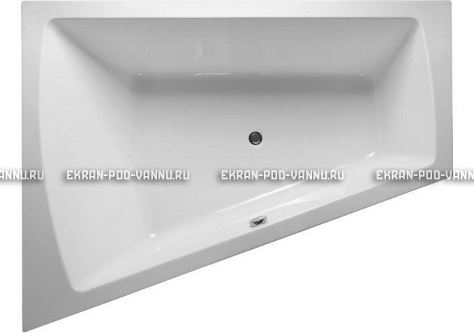 Акриловая ванна Vayer Trinitiy 170x130 – купить по цене 32590 руб. в интернет-магазине в городе Липецк картинка 2
