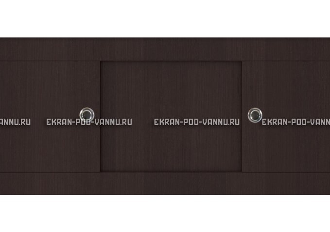 Экран под ванну купе VOD-OK 1700 венге – купить по цене 5920 руб. в интернет-магазине в городе Липецк картинка 2