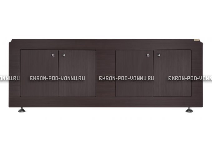 Экран VOD-OK Олимп 180 распашной - Венге – купить по цене 6160 руб. в интернет-магазине в городе Липецк картинка 1
