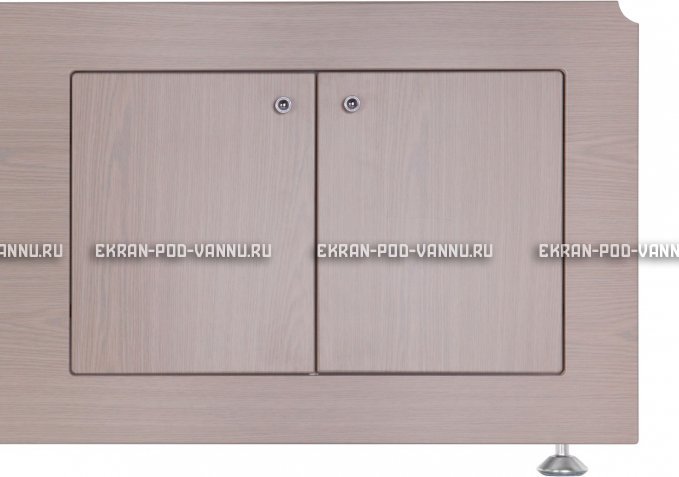 Экран VOD-OK Олимп 150 распашной - Дуб – купить по цене 5230 руб. в интернет-магазине в городе Липецк картинка 2