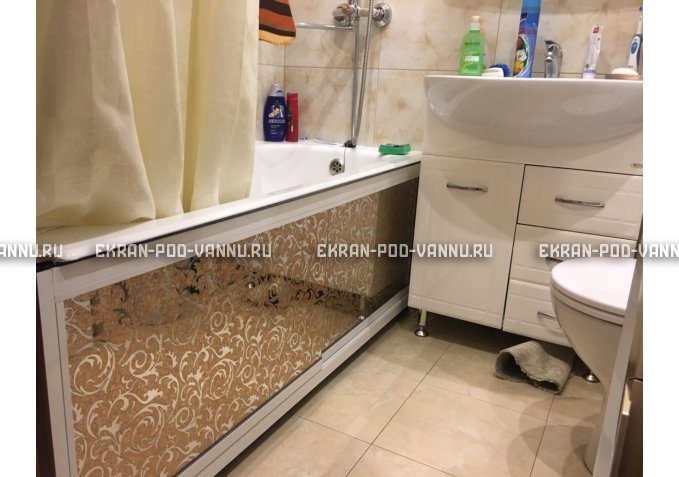 Раздвижной экран EUROPLEX Роликс Золото – купить по цене 12500 руб. в интернет-магазине в городе Липецк картинка 1