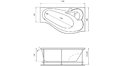 Акриловая ванна Relisan Isabella 170x90x60 – купить по цене 24130 руб. в интернет-магазине в городе Липецк картинка 17