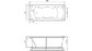 Акриловая ванна Relisan Loara 180x80 – купить по цене 23580 руб. в интернет-магазине в городе Липецк картинка 8