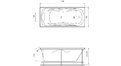 Акриловая ванна Relisan Marina 170x75 – купить по цене 15725 руб. в интернет-магазине в городе Липецк картинка 17