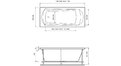 Акриловая ванна Relisan Tamiza 170x70 – купить по цене 18750 руб. в интернет-магазине в городе Липецк картинка 17