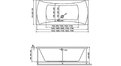 Акриловая ванна Relisan Xenia 190x90 – купить по цене 25660 руб. в интернет-магазине в городе Липецк картинка 13