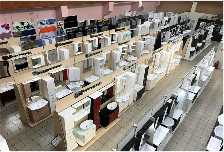 Шоурум мебели для ванной и сантехники. Интернет-магазин экранов под ванну в городе Липецк картинка 1