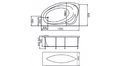 Акриловая ванна 1MarKa Julianna 170x100 – купить по цене 21320 руб. в интернет-магазине в городе Липецк картинка 13