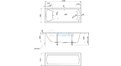 Акриловая ванна 1MarKa Modern 120x70 – купить по цене 7600 руб. в интернет-магазине в городе Липецк картинка 17