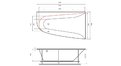 Акриловая ванна Vayer Boomerang 180x100 – купить по цене 53030 руб. в интернет-магазине в городе Липецк картинка 18