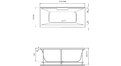 Акриловая ванна Vayer Casoli 180x80 – купить по цене 23580 руб. в интернет-магазине в городе Липецк картинка 21