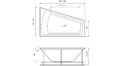 Акриловая ванна Vayer Trinitiy 170x130 – купить по цене 32590 руб. в интернет-магазине в городе Липецк картинка 17
